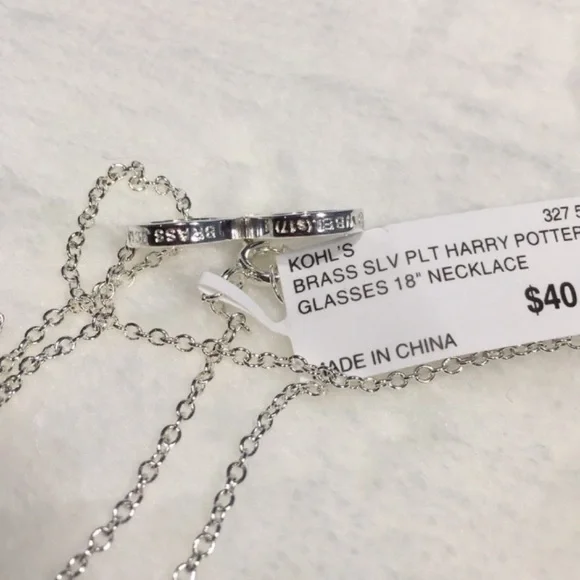 Harry Potter Silver Plated Necklace - Picture 4 of 6